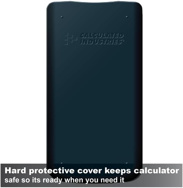 Calculated Industries 3415 Qualifier Plus IIIx Advanced Real Estate Mortgage Finance Calculator | Simple Operation | Buyer Pre-Qualifying | Solves Payments, Amortization, ARMs, Combos, FHA, VA, More