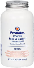 Permatex 80017 Aviation Form-A-Gasket No. 3 Sealant, 16 oz. , Brown