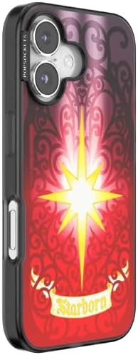 PopSockets iPhone 16 Phone Case with MagSafe- Mirror Starborn | Magnetic, Wireless Charging, Camera & Drop Protection, Acotar, Throne, Glass, Sarah, Bookish