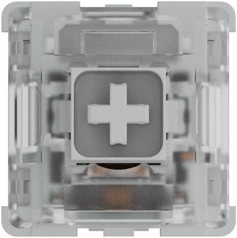 GLORIOUS Kailh Box White Mechanical Keyboard Switches: Clicky 120-Pack for Enhanced Gaming Experience - Perfect for High-Speed Typing