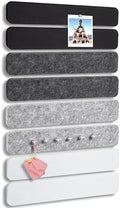 8 Pack Felt Bulletin Board Strips, 13x2 Inch Pin Board, Cork Boards