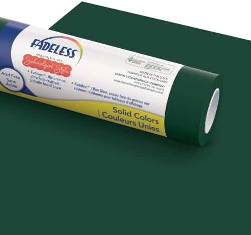 Fadeless Schoolgirl Style Bulletin Board Paper, Fade Resistant