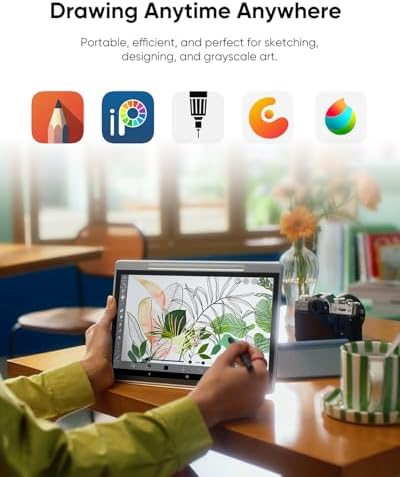 XPPen 10.95" Standalone Drawing Tablet Digital Color Notetaking Magic Note Pad for Sketching, Drawing & Notes 16K Pressure Sensitivity Tilt Support 90Hz Refresh Rate Anti-Glare Screen Android 14