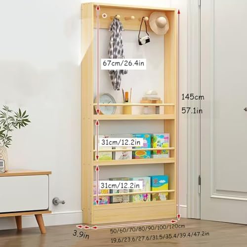 Narrow Behind-Door Sto Shelf, 3-4 Levels, Cact Wall nizer for Boo, Bedroom, Living Room, Home, Office - Space-Saving Solut for Small Areas