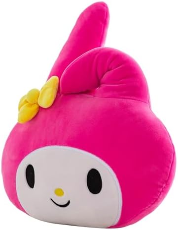 Northwest My Melody Cloud Pillow 12" – Plush Kids Stuffed Toy, Cartoon Character, Bedroom Decor, Gift for Girls & Boys