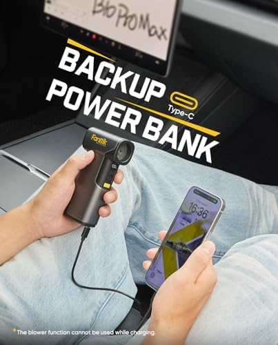 Fanttik B10 Pro Max Electric Air Duster with Powerbank Function (Grey)