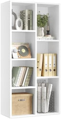 VASAGLE Bookshelf, 7 Cubes Storage Organizer, 19.7 x 9.4 x 41.7 Inches