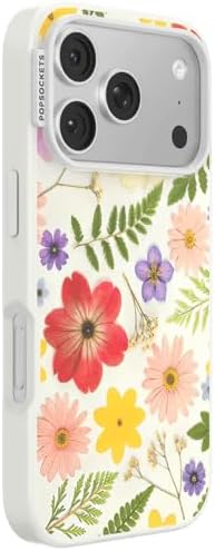 PopSockets iPhone 17 Pro Phone Case with MagSafe- Wild Blooms