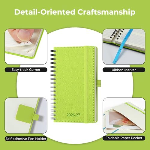 Planner 2026-2027 Daily Daily Weekly and Monthly,6.5"x3.75"