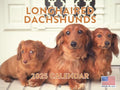 Long Haired Dachshund Calendar 2027 Longhaired Monthly Wall Calender 12 Month