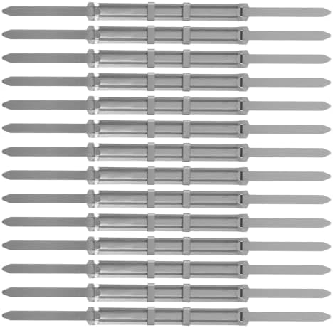 Loose-Leaf Paper Fasteners 150Pcs Metal Binding Spines File Clips Office Folder Accessories Paper Fasteners Hole Punch Loose Leaf Combs Sturdy