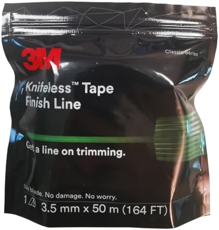 3M Knifeless Tape Finish Line KTS-FL1, Green, 3.5 mm x 50 m, 20/Case