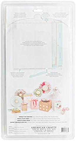 We R Memory Keepers Scoring Board for Paper Folding, Scrapbooking, Crafting, Trimming, Cutting, Crease Score Board Bundle with Super Sticky Tape (With Extra Blades)