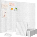 Lifewit Large Felt Bulletin Board with Self-Adhesive 48" x 36" - 12 Pack