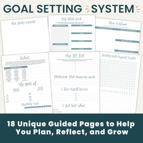 bloom daily planners 2027 Planner for Women (8.5" x 11") - Weekly & Monthly Calendar Year (January to December) Softcover Agenda Book Organizer with Stickers & Stencil - A New Day