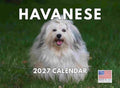 Havanese Calendar 2027 Monthly Wall Calender 12 Month