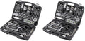 Amazon Basics General Household Hand Tool Set with Storage Case, Portable Tool Kit for Home Maintenance and Everyday Repairs, 173-Piece (Pack of 2)