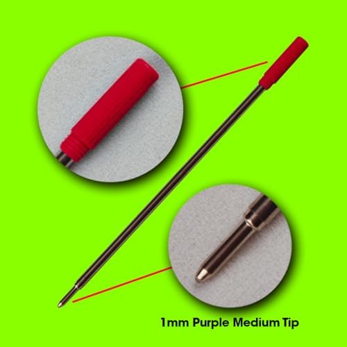 Replacement for Cross 8515 - Ballpoint Pen Refill - 6 Red