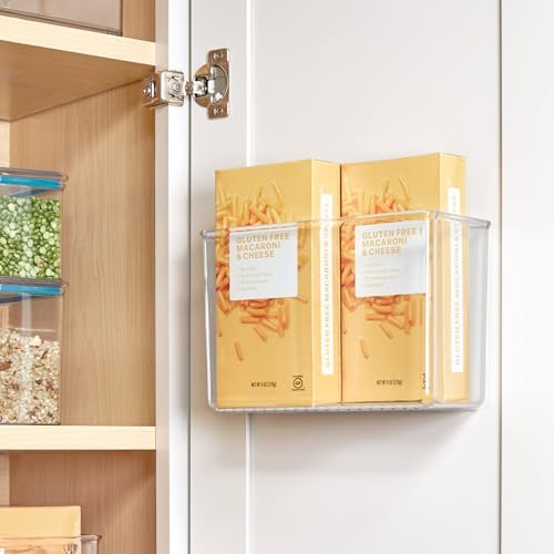 iDesign Adhesive Organizer Bin - Clear