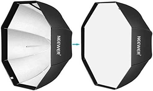 Neewer 32 inches /80 centimeters Octagon Softbox Octagonal Speedlite, Studio Flash, Speedlight Umbrella Softbox with Carrying Bag for Portrait or Product Photography.