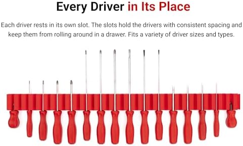 TEKTON 15-Tool Modular Driver Organizer Set | ODM91215