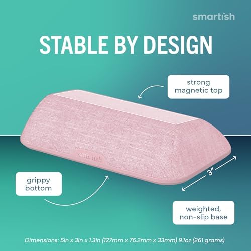 Smartish Magnetic Cord Holder, Bigger Cable Wrangler, Office Desk Organizer
