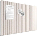 Bumusty 36"x 24" Large Felt Bulletin Board Tiles,Oatmeal