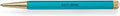 LEUCHTTURM1917 373794 Twist Pen No. 1, Turquoise25 - Gel Pen with Black Ink - Bullet Journal Edition