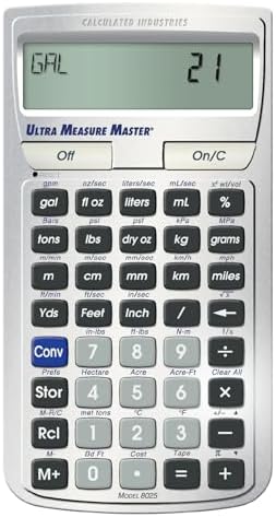 Calculated Industries 8025 Ultra Measure Master Conversion Calculator
