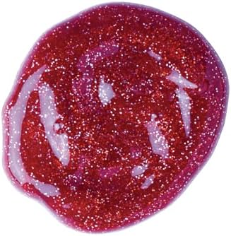 Colorations Paraben-Free Washable Red Glitter Paint, 1 Gallon
