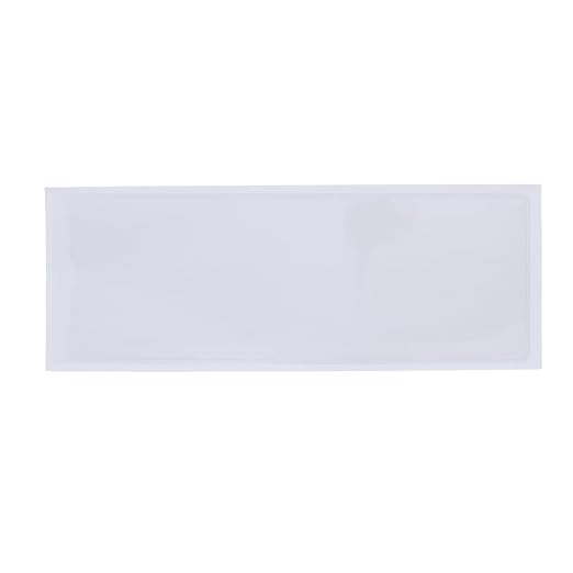 Really Good Stuff 12PK Desktop Helper 12” Self-Adhesive Vinyl Sleeves