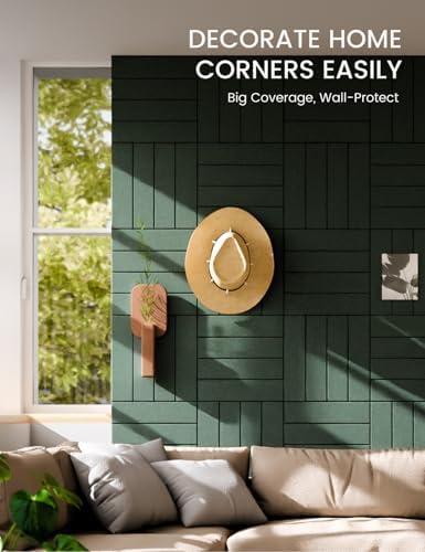 Fluxynara Felt Bulletin Board & Cork Board Alternative, Pine Green