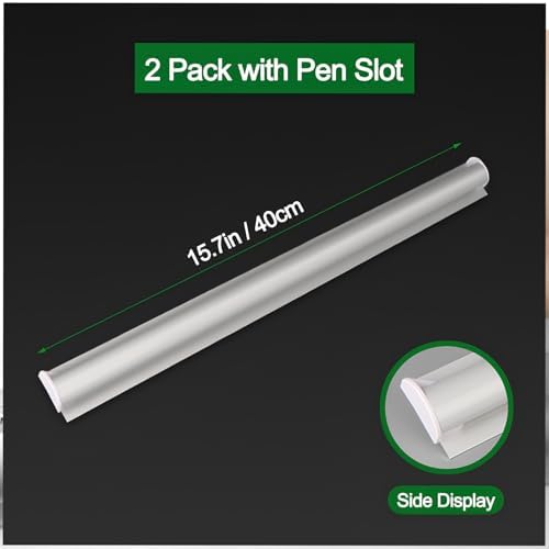 Ticket Holder for Restaurant Order Receipt Holders Strip(16 in, Silver, 2p)