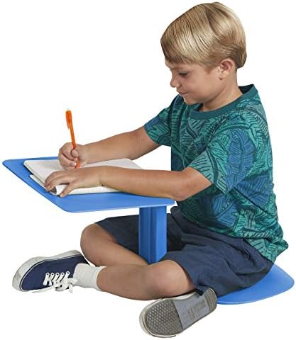 ECR4Kids The Surf Portable Activity Lap Desk, Classroom Essentials, Blue