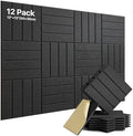 Soundsbay Sound Proof Foam Panels for Walls Self-Adhesive, 12-Pack 12"X12"