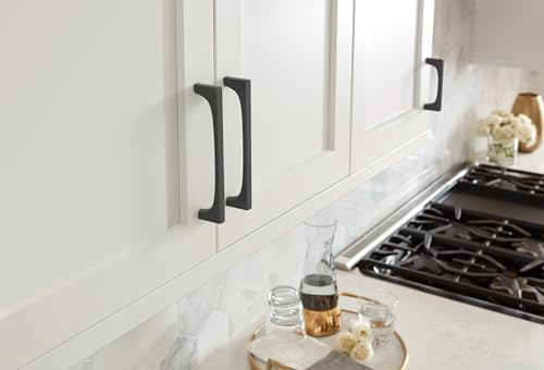 Amerock 3-3/4" Merced Matte Black Drawer Pull