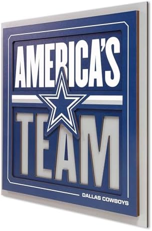 YouTheFan NFL Dallas Cowboys Slogan Series 3D Wall Art