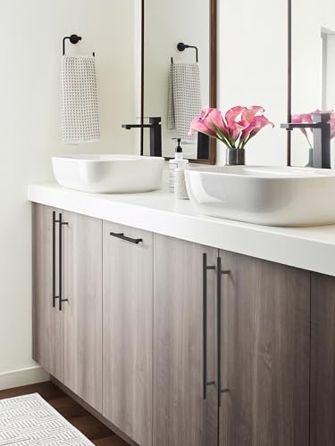 Amerock 16-3/8" Bar Pulls Matte Black Drawer Pull