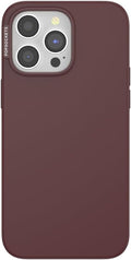 PopSockets iPhone 15 Pro Max Phone Case with MagSafe, Wireless Charging Compatible, Burgundy - Oxblood