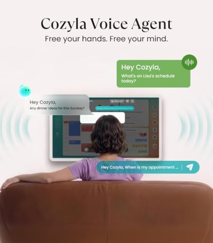 Cozyla Calendar Plus 3: 32"4K Smart Digital Calendar with Google Play Store