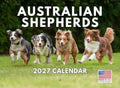 Australian Shepherd Calendar 2027 Monthly Wall Calender 12 Month