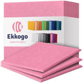 Acoustic Panels 12-Pack Soundproof Wall Panels 12"X12"X0.4" Sound Panels High Density Sound Dampening Panels - [Chic Pink Square]