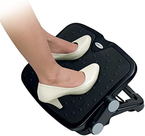 StarTech Under Desk Foot Rest, 18in x 14in, TAA, Foot Stool (FTRST1)