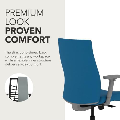 HON Ignition 2.0 Ergonomic Office Chair, Lumbar Support, Peacock