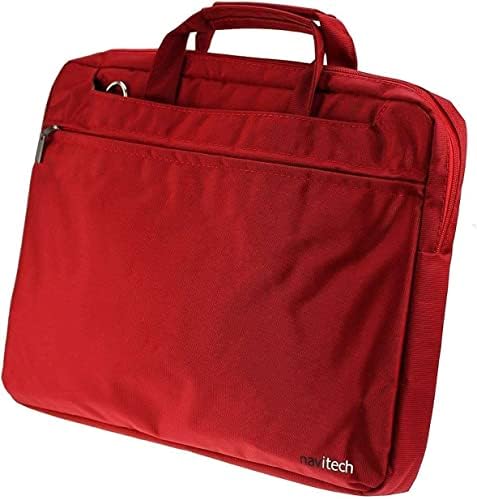 Navitech Red Water Resistant Graphics Tablet Bag - Compatible with Sunany LCD Writing 8.5 inch Tablet Doodle Board
