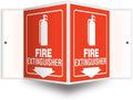 AccuformNMC Fire Extinguisher 3D Projection Sign