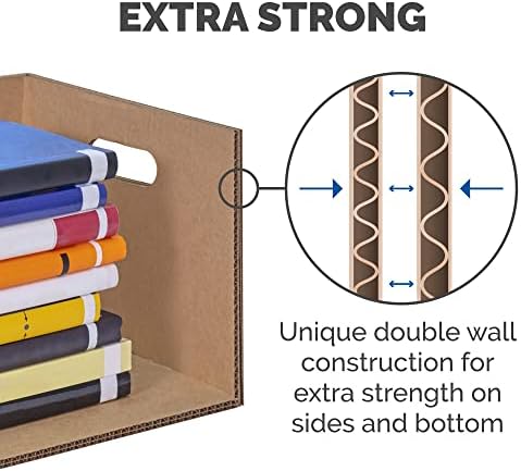 Bankers Box 10-Pack Medium Classic Moving Boxes with Reinforced Handles