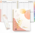 SUNEE 2027 Appointment Book, Quarter-Hourly, Weekly Monthly Planner, 8.5"x11",Pink Breeze