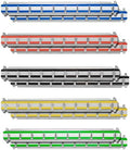 BARSKA AF13682 Labeled Key Shelves w/ 1-100 Numbered Hooks for Key Cabinets