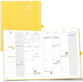 POPRUN Monthly Planner 2027-2028, Large-8" x 10", 18-Month Calendar Book